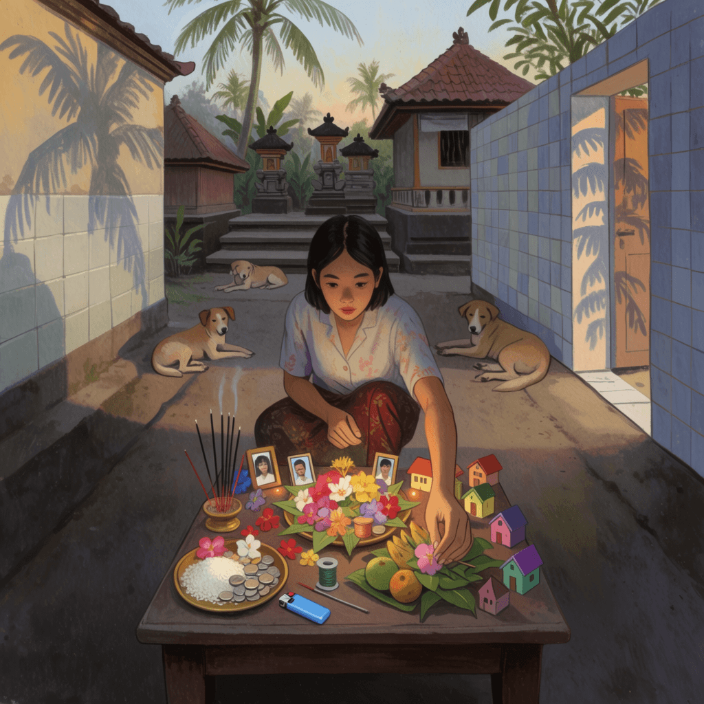 Emma-Jane MacKinnon-Lee — Offering Table, a quiet ritual puzzle game about respect, attention and consequence