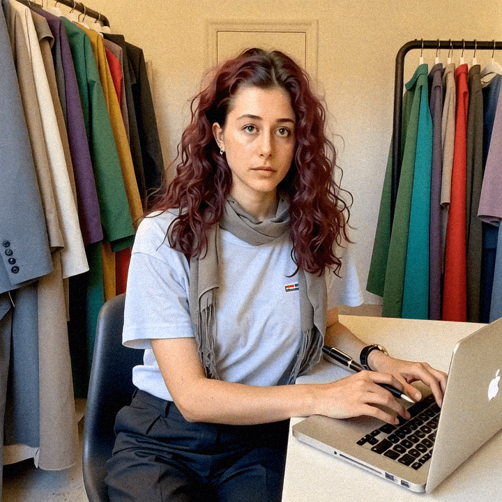 Emma-Jane MacKinnon-Lee más días de mierda frente a la computadora